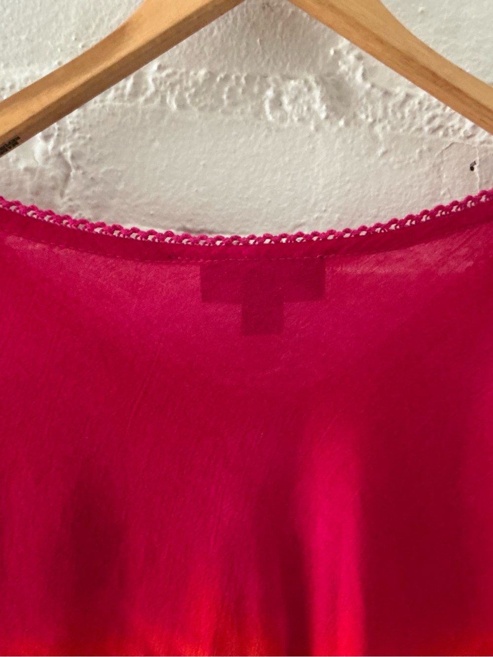 Charlie Paige Colorful Flowy Embroidered Tunic Top Beachy Vacation Cruise - Picture 9 of 13